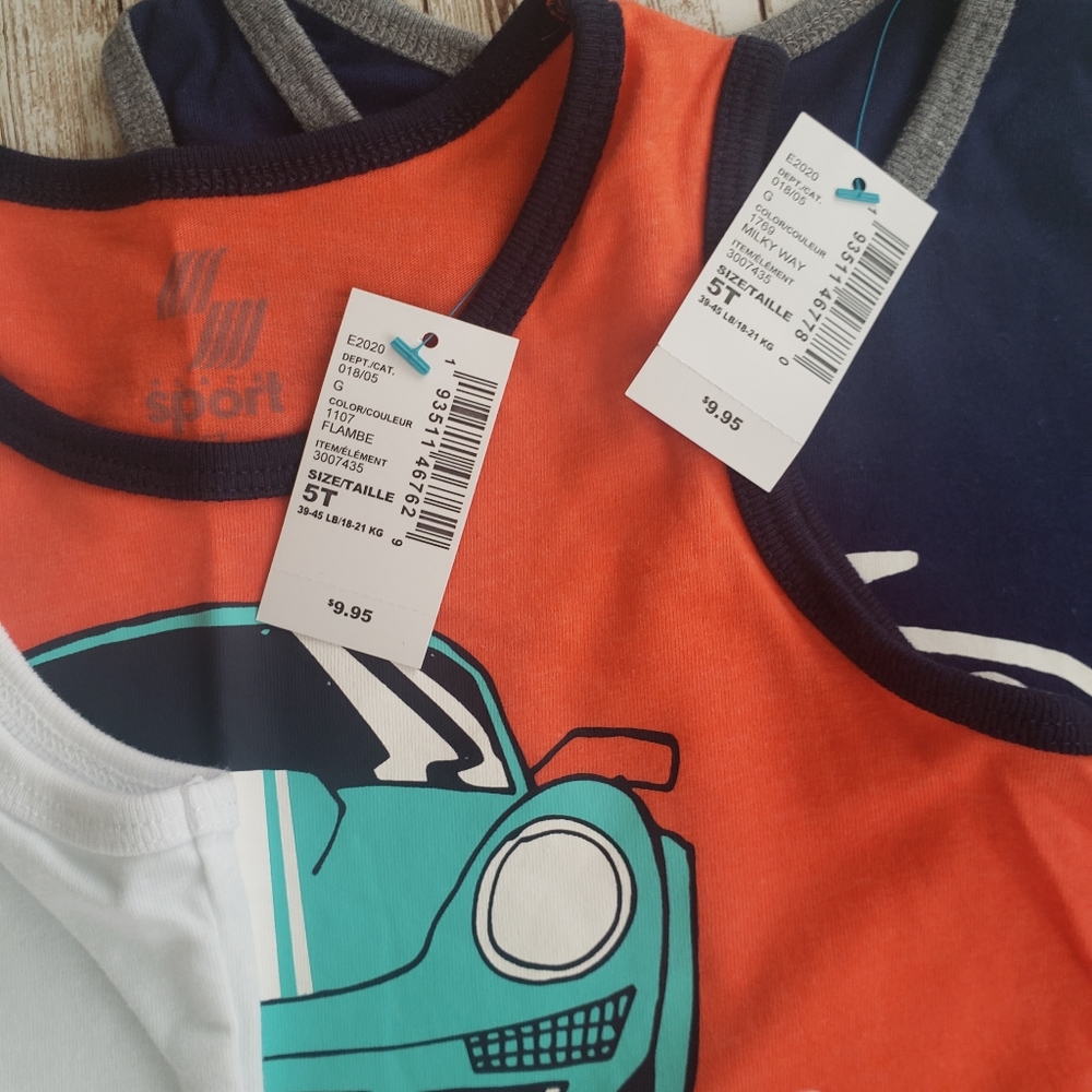 Childrens Place Boys Graphic Tank Top Bundle - Picture 6 of 6